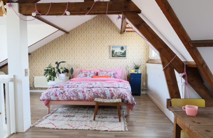Homemade bed deals wedge